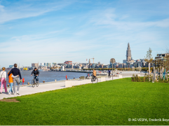 Vernieuwde Scheldekaaien in Antwerpen beste publieke ruimte van Vlaanderen