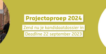 Projectoproep: inzending