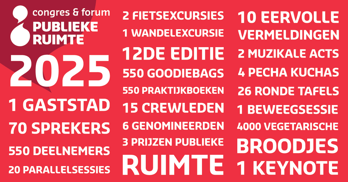 Terugblik Congres Publieke Ruimte, 20 mei 2025 BMCC Brugge